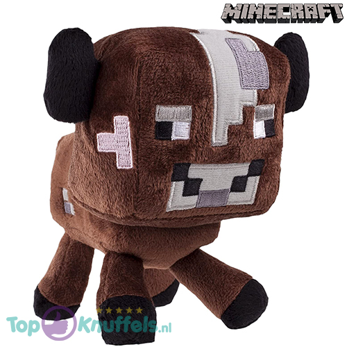 Baby Koe – Minecraft Pluche Knuffel 20 cm