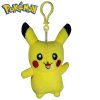 Pikachu Happy - Pokémon Pluche Knuffel Sleutelhanger 12 cm