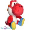 Yoshi Rood - Super Mario Bros Pluche Knuffel 21 cm