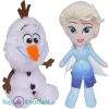 Olaf & Elsa - Disney Frozen Pluche Knuffel Set 23 cm