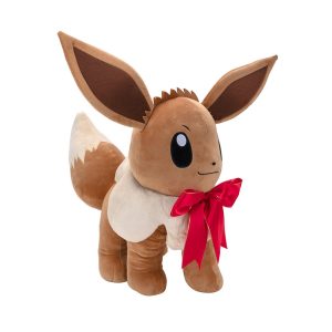 Eevee met Strik - Pokémon Limited Edition Pluche Knuffel 21 cm