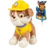 Rubble - Paw Patrol Pluche Knuffel 20 cm + Paw Patrol Ballon