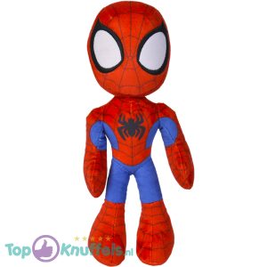Spiderman Glow In The Dark - Marvel Avengers Pluche Knuffel 50 cm