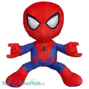 Spiderman Schietend - Marvel Avengers Pluche Knuffel XL 50 cm