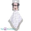 Minnie Mouse (Wit/Grijs) - Disney Baby Knuffeldoekje Pluche Knuffel 35 cm