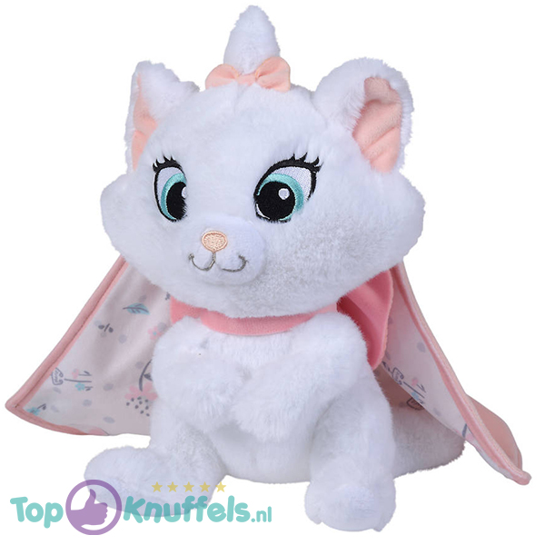 Marie - Disney Knuffeldoekje Pluche Knuffel 36 cm