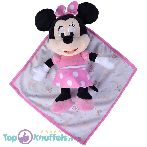 Minnie Mouse - Disney Knuffeldoekje Pluche Knuffel 36 cm