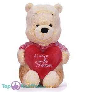 Winnie met Hart – Winnie de Poeh Liefdes Pluche Knuffel 30 cm