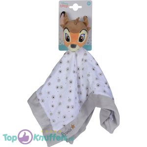Bambi (Wit/Grijs) - Disney Baby Knuffeldoekje Pluche Knuffel 35 cm