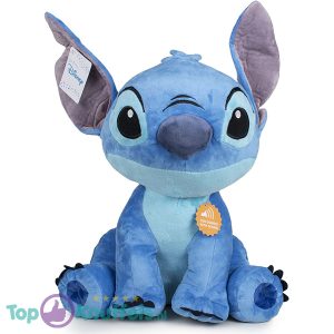 Stitch XXL Knuffel - Disney Lilo en Stitch Grote Pluche Knuffel (Blauw) + Geluid XL 125 cm MEGA GROOT