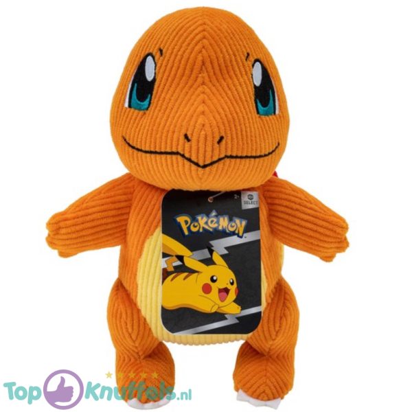 Charmander Corduroy - Pokémon Pluche Knuffel 21 cm