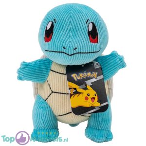 Squirtle Corduroy - Pokémon Pluche Knuffel 21 cm