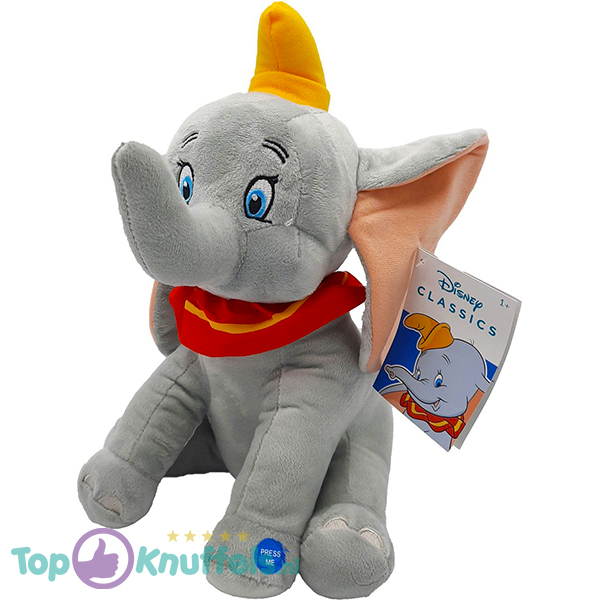 Dumbo - Disney Olifant Pluche Knuffel+ Geluid 35 cm