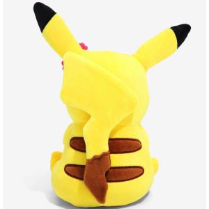 Pikachu met Roze Bloemetje - Pokémon Pluche Knuffel 23 cm