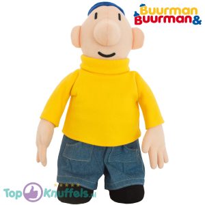 Buurman en Buurman Pluche Knuffel Geel Staand 35 cm