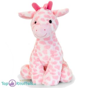 Giraffe (Roze) Pluche Knuffel 30 cm