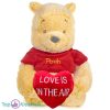 Winnie de Poeh "Love is in the Air" Pluche Knuffel XL 65 cm