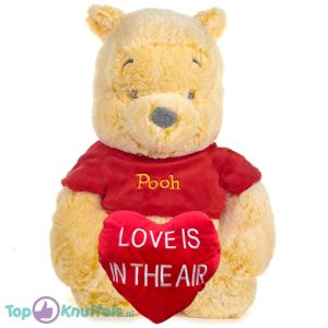 Winnie de Poeh "Love is in the Air" Pluche Knuffel XL 65 cm