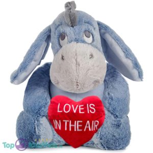 Iejoor - Winnie de Poeh "Love is in the Air" Pluche Knuffel XL 65 cm