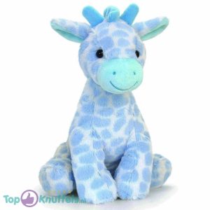 Giraffe (Blauw) Pluche Knuffel 30 cm