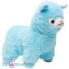 Alpaca Pluche Knuffel Blauw 25 cm