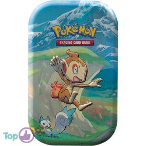 Chimchar - Pokémon Sinnoh Stars Mini Tin (20 Pokémon Kaarten) + Pokémon Balpen + 5 Pokémon Stickers