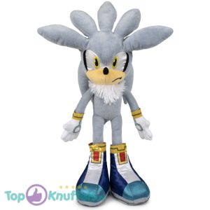 Silver – Sonic The Hedgehog Pluche Knuffel 40 cm
