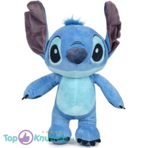 Disney Lilo & Stitch Staand Pluche Knuffel + Geluid 35 cm