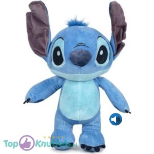 Disney Lilo & Stitch Staand Pluche Knuffel + Geluid 35 cm