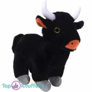 Stier Dierentuin Pluche Knuffel 25 cm