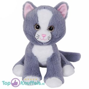 Kat Dierentuin Pluche Knuffel 25 cm