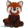 Rode Panda Dierentuin Pluche Knuffel 30 cm