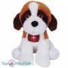 Sint Bernard Hond Boerderij Pluche Knuffel 25 cm