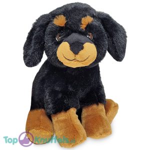 Hond Rottweiler Pluche Knuffel 22 cm