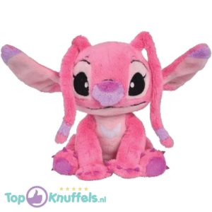 Angel zittend Disney Lilo & Stitch Pluche Knuffel 22 cm