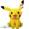 Pikachu Happy Zittend Pokémon Pluche Knuffel 30 cm