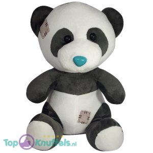 Panda Zittend Cartoon Pluche Knuffel 28 cm