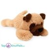 Mopshond Pluche Knuffel Hond 50 cm (liggend)