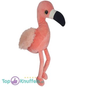 Flamingo Lichtroze Pluche Knuffel 35 cm