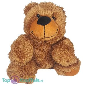 Beertje Bruin Harig Pluche Knuffel 16 cm