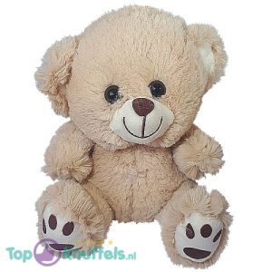Teddybeer Lichtbruin Pluche Knuffel 18 cm