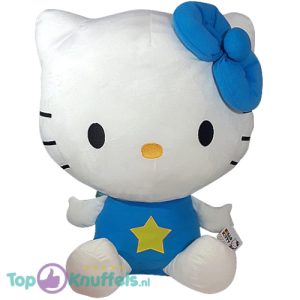 Hello Kitty Fee (Blauw) Pluche Knuffel 50 cm