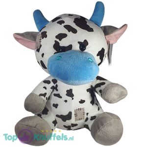 Koe Zittend Pluche Knuffel 28 cm