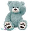 Teddybeer Barry (Grijs) Pluche Knuffel XXL 100 cm