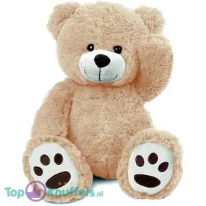 Teddybeer Barry (Beige) Pluche Knuffel XXL 100 cm