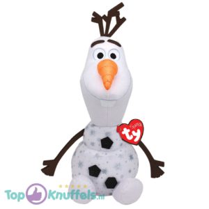 Olaf met Geluid Disney Frozen Pluche Knuffel 20 cm