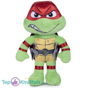 Raphael (Rood) Teenage Mutant Ninja Turtles (Mutant Mayhem) Pluche Knuffel 30 cm