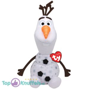 Olaf met Geluid - Disney Frozen Pluche Knuffel 55 cm