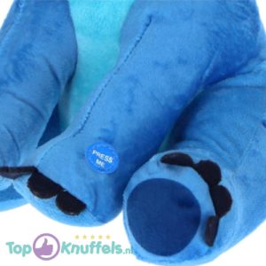 Stitch XXL Knuffel - Disney Lilo en Stitch Grote Pluche Knuffel (Blauw) + Geluid XL 125 cm MEGA GROOT