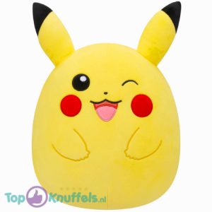 Pikachu Smile Squishmallow Pokémon Pluche Knuffel 50 cm